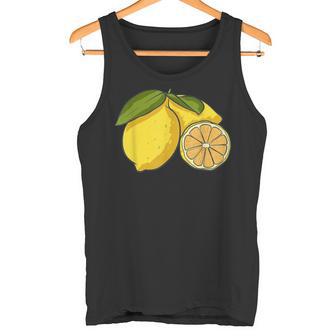 Lemon Citrus Fruit Tank Top - Geschenkecke