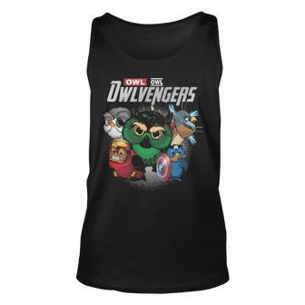 Owl Lover Owlvengers For Fans Tank Top | Mazezy