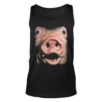 Pig Face Meme Big Troll Hog Piggy Face Tank Top | Mazezy