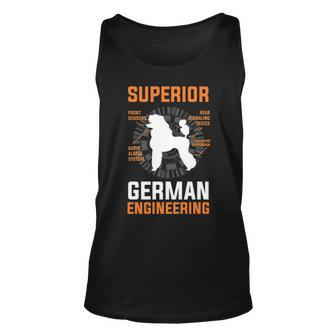 Poodle Lover Superior German Engineering Tank Top | Mazezy