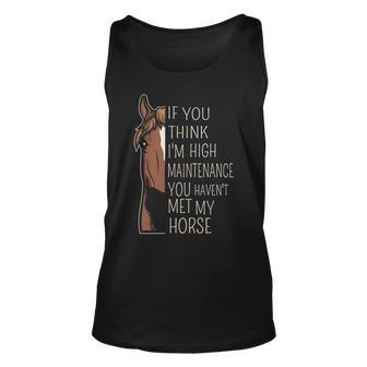 Quote For Riders And Horse Lovers Tank Top | Mazezy