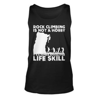 Rock Climber For Men Women Cool Zombie Climbing Tank Top | Mazezy