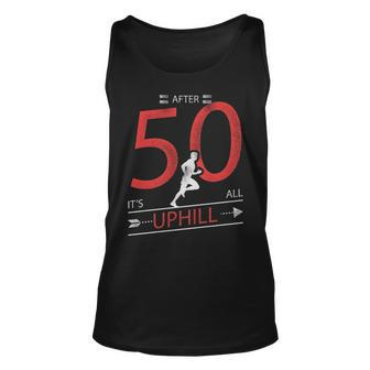 Running 50 Years Old 50Th Birthday Tank Top | Mazezy