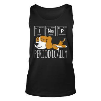 Science I Nap Periodic Table Meme Meh Beagle Dog Tank Top | Mazezy AU