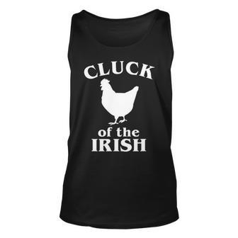 St Saint Patrick's Day Cluck Of The Irish Chicken Tank Top | Mazezy