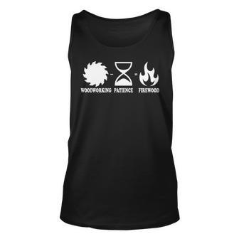Woodworking Woodworking Patience Firewood Tank Top | Mazezy