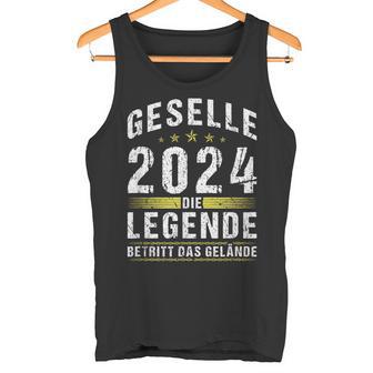 Geselle 2024 Gesellenprüfung Bestandene Ausbildung Tank Top - Seseable