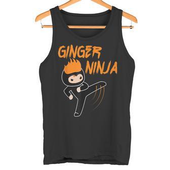 Ginger Ninja Warrior Ginga Red Hair Tank Top - Geschenkecke