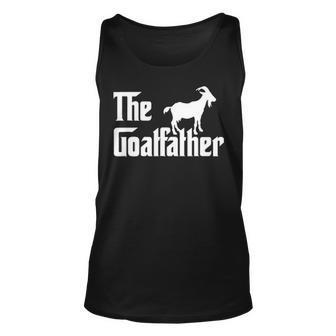 The Goatfather Goat Father Lover Tank Top | Mazezy