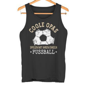 Grandpa Und Enkel Spielen Football Tank Top - Geschenkecke