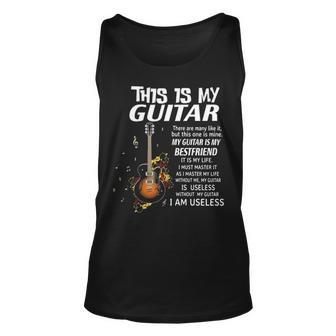 This Is My Guitar Tank Top | Mazezy