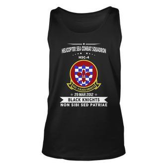 Helicopter Sea Combat Squadron 4 Hsc Tank Top | Mazezy