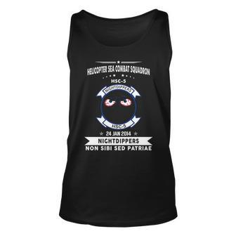 Helicopter Sea Combat Squadron 5 Hsc Tank Top | Mazezy