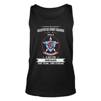 Helicopter Sea Combat Squadron 6 Hsc Tank Top | Mazezy