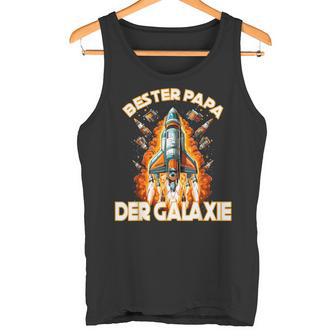 Herren Bester Papa Der Galaxieatertag Tank Top - Geschenkecke