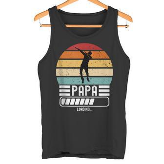 Herren Lustig Papa Loading Bald Papaater Ich Werde Papa Tank Top - Geschenkecke