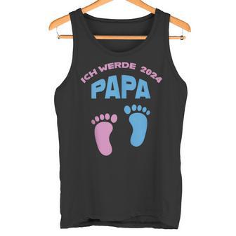 Herren Ich Werde Papa 2024 Werdenderater Tank Top - Geschenkecke