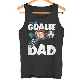 Herren Torwart Papa Proud Goalie Dad Tank Top - Geschenkecke