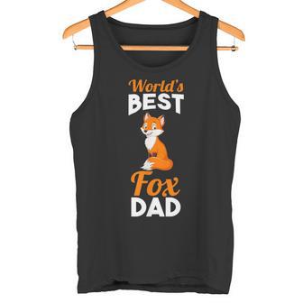 Herren Weltbester Fuchs Papa Tank Top - Geschenkecke