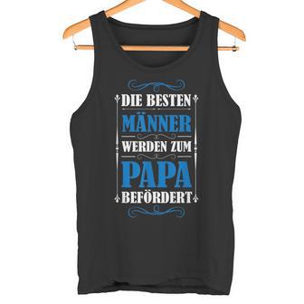 Herren Zum Papa Befördert Papa Familie Tank Top - Geschenkecke