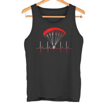 Herzlinie Paragliding Paragliding  Tank Top - Seseable