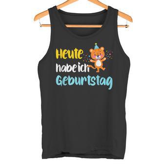 Heute Habe Ich Geburtstag Party Tiger Tank Top - Geschenkecke