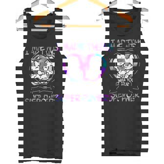 Hice Gemelos ¿Cuál Es Tu Regalo De Ropa Superpoderosa Para Mamá Ja Camiseta sin mangas - Regaloses