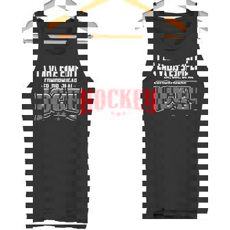 Hockey Entrenador Jugador Deporte Hockey Sobre Hielo Camiseta sin mangas - Regaloses