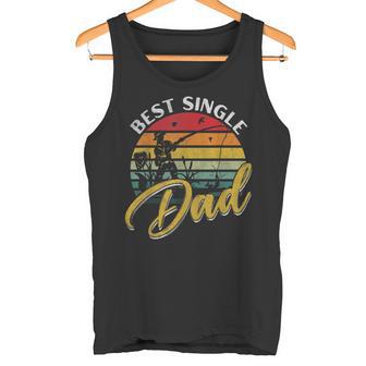Hombre Día Del Padre Soltero Mejor Padre Pescador Camiseta sin mangas - Regaloses