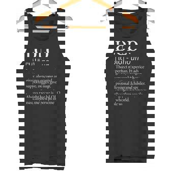 Hombre Lolo Definition Divertido Abuelo Camiseta sin mangas - Regaloses