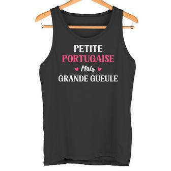 Humour Petite Portugaise Mais Grande Gueule Débardeur e - Cadeauxyz