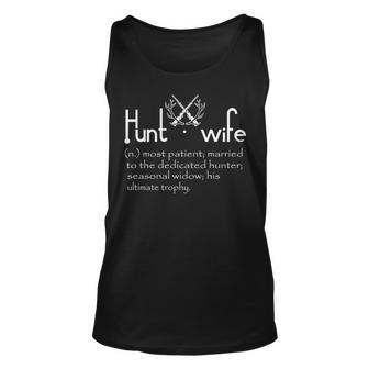 Hunt Wife Hunter's Wife Definition Hunting Lovers Wife Tank Top | Mazezy