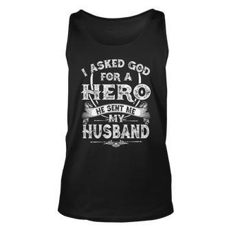 My Husband My Hero Tank Top | Mazezy UK
