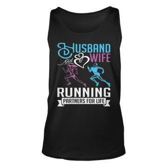Husband And Wife Running Sweet Valentine’S Day Tank Top | Mazezy AU