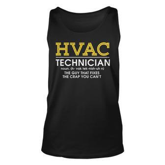 Hvac Technician Fixes The Crap You Can't Tank Top | Mazezy