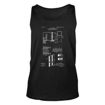 Hvac Technician First Air Condition Patent Print Tank Top | Mazezy