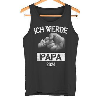 Ich Werde Papa 2024 Ich Werde Baldater Tank Top - Geschenkecke