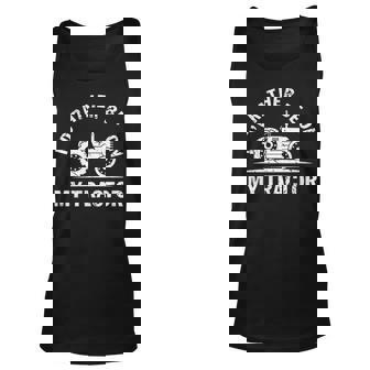 I'd Rather Be My Tractors Farming Farmer Tank Top | Mazezy