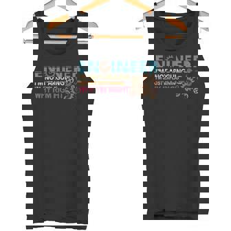 Ingeniero No Arguing Engineering Quote Engineers Camiseta sin mangas - Regaloses