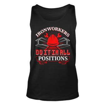 Ironworker Do It In All Positions Ironworkers Tank Top | Mazezy