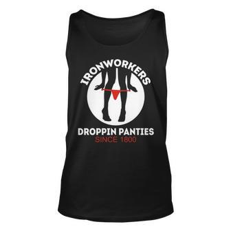 Ironworker T Droppin Panty Since 1800 Ironworker T Tank Top | Mazezy