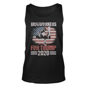 Ironworker For Trump Tank Top | Mazezy