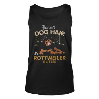 This Isn't Dog Hair It's Rottweiler Glitter Tank Top | Mazezy
