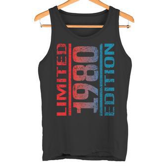 Jahrgang 1980 Limited Edition 1980 Geburtstag Tank Top - Geschenkecke