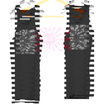 Japan Flagintage Style Rising Sun Symbol Débardeur e - Cadeauxyz