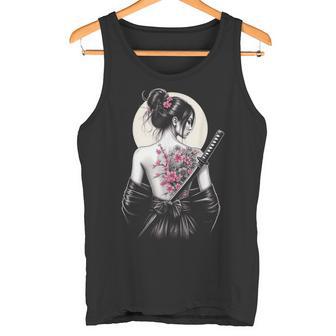 Japanische Samurai-Kriegerin Geisha Tank Top - Geschenkecke