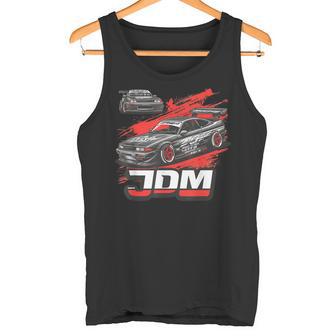 Jdm Drift Auto Cooles Retro Japan Tuning Tank Top - Seseable