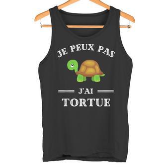 Je Peux Pas J'ai Tortue Humour Tortue Homme Drole Débardeur e - Cadeauxyz