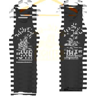 Jiu Jitsu Fighter Técnica Sobre Fuerza Bjj Artes Marciales Sin Mangas Camiseta sin mangas - Regaloses