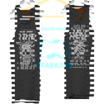 Juego Gamer Nacido Para Jugar Obligado A Trabajarideojuego Camiseta sin mangas - Regaloses